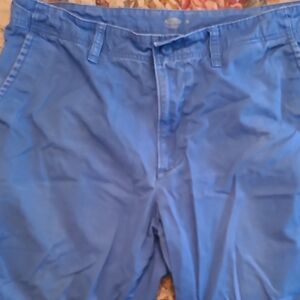 Men's Blue Casual Cotton Shorts